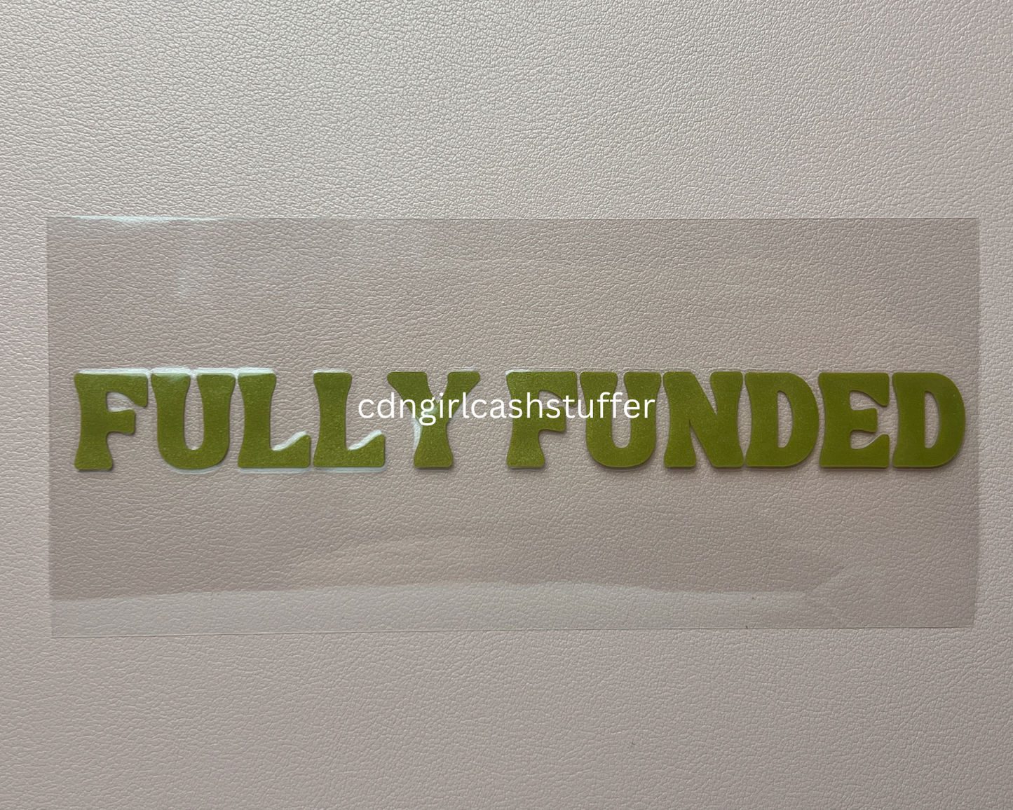 Fully Funded Placeholder