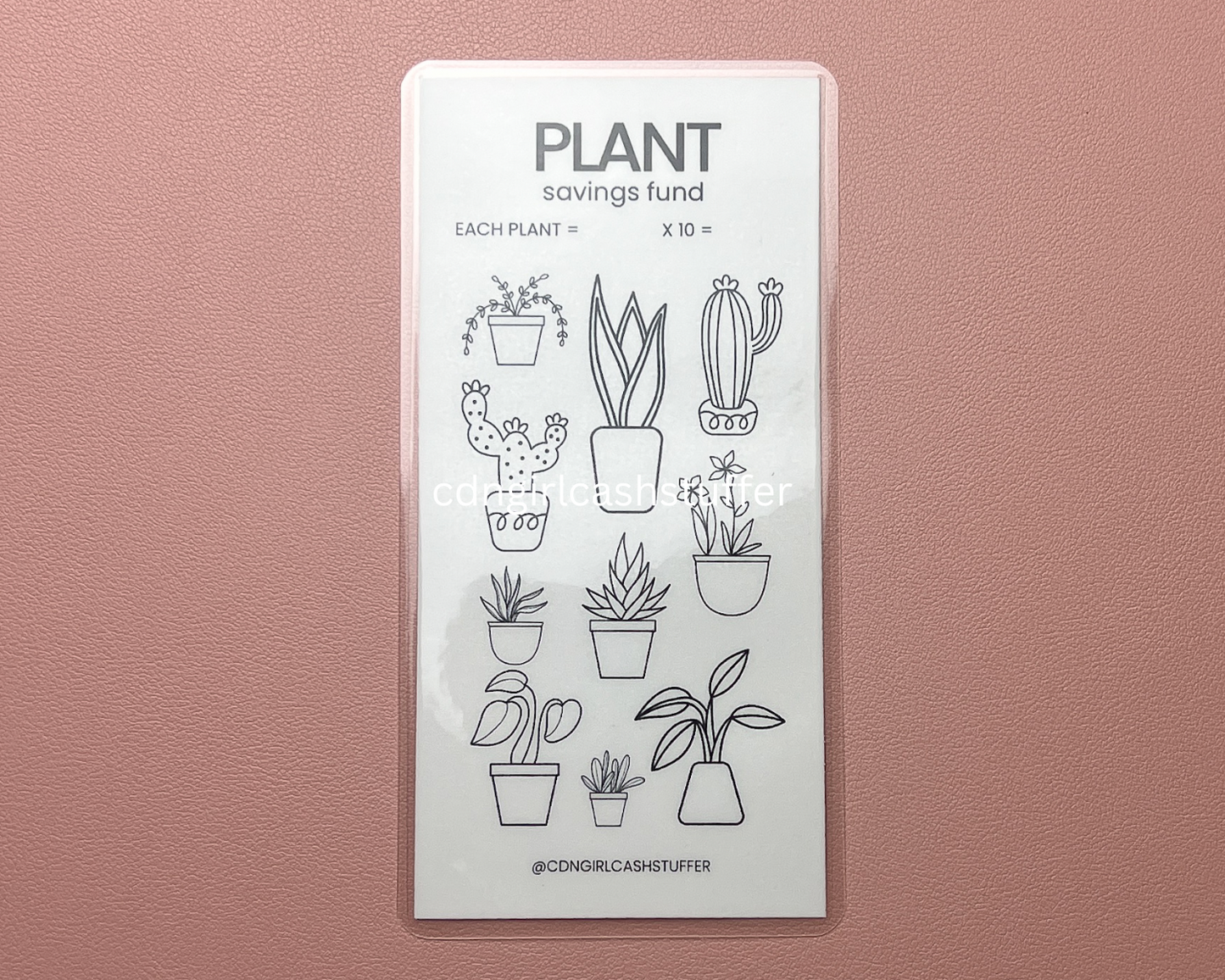 Plant Savings Challenge Tracker