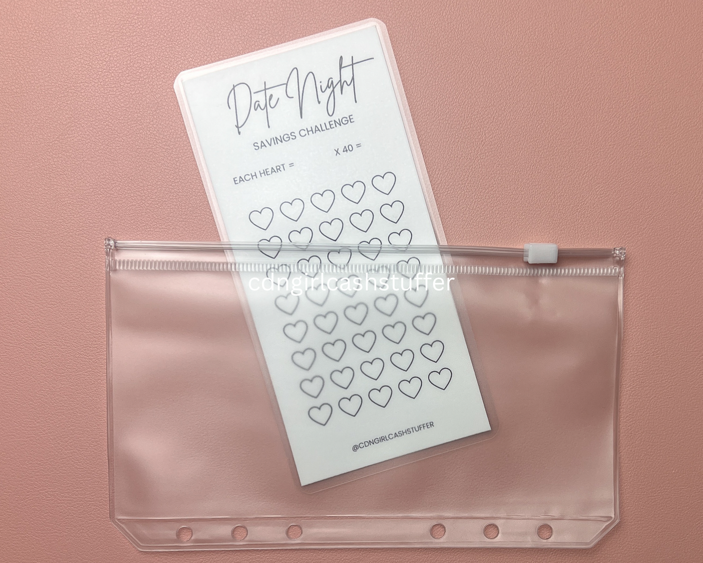 Date Night Savings Challenge Tracker