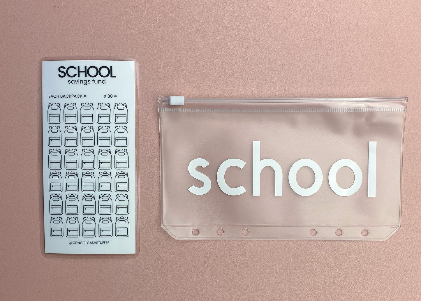 School Savings Challenge Tracker