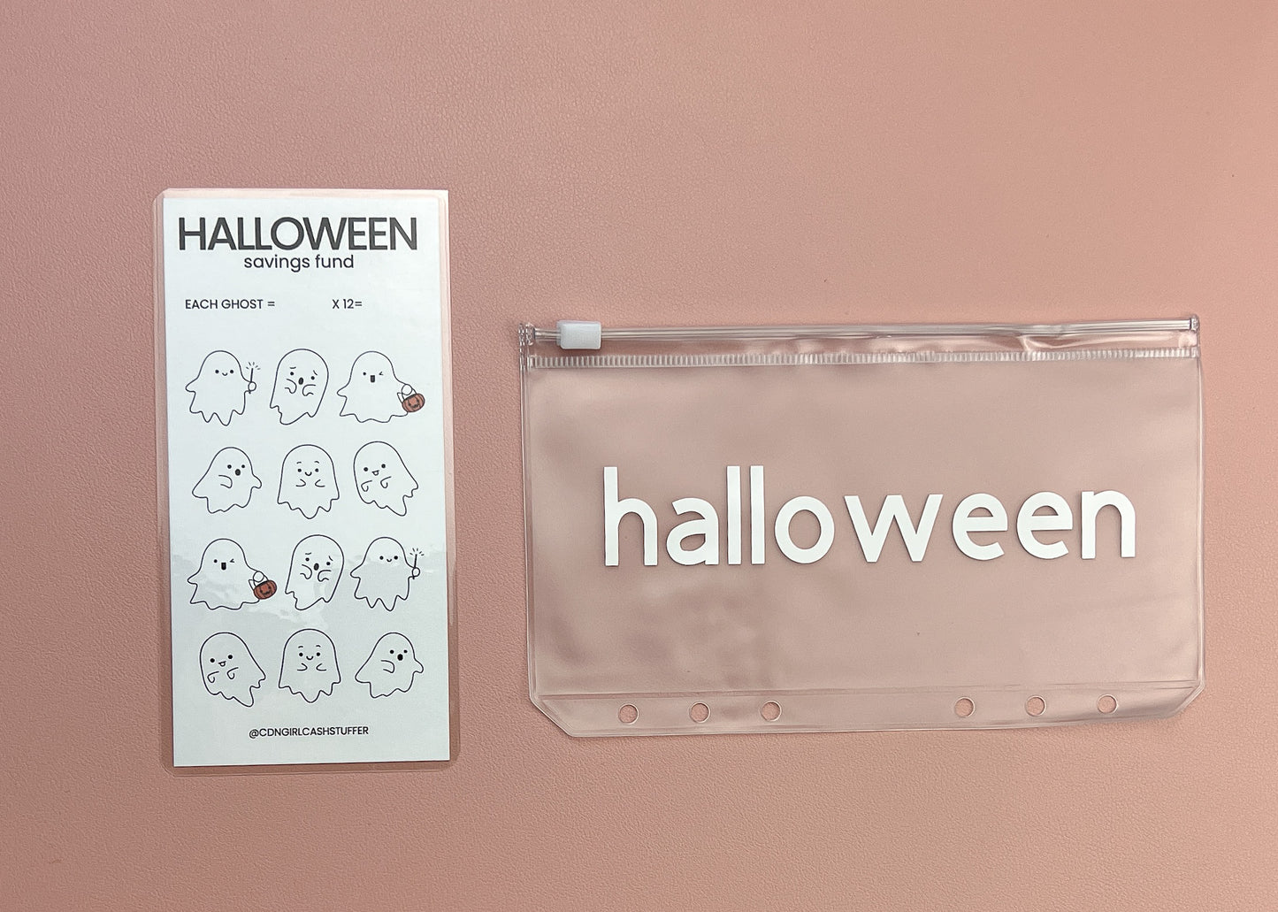 Halloween Savings Challenge Tracker