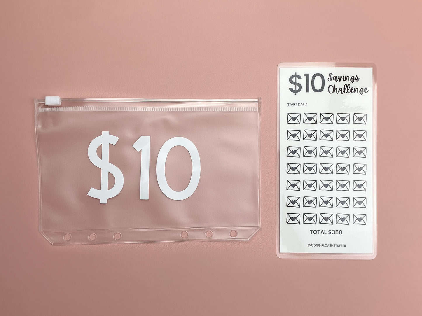 $10 Savings Challenge Tracker