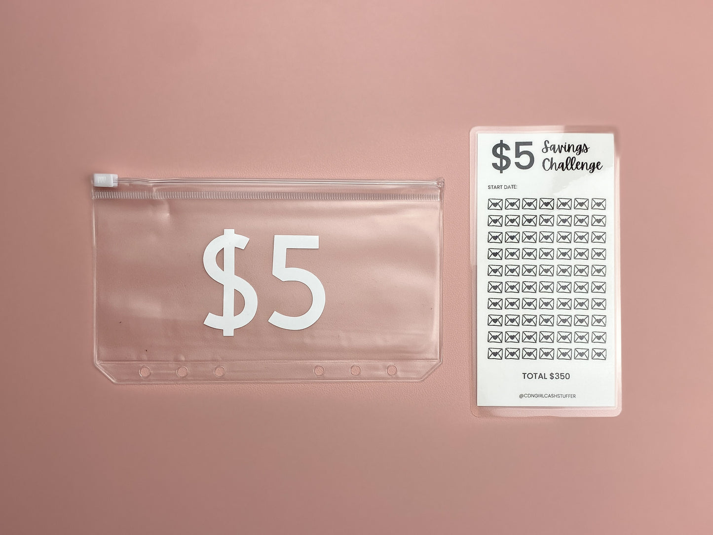 $5 Savings Challenge Tracker