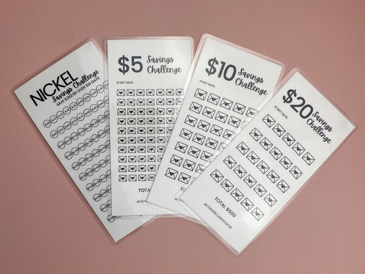 Beginner Savings Challenge Bundle