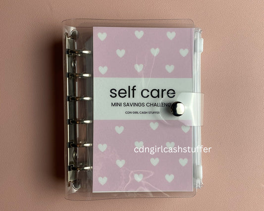 Self Care Mini Savings Challenge Binder