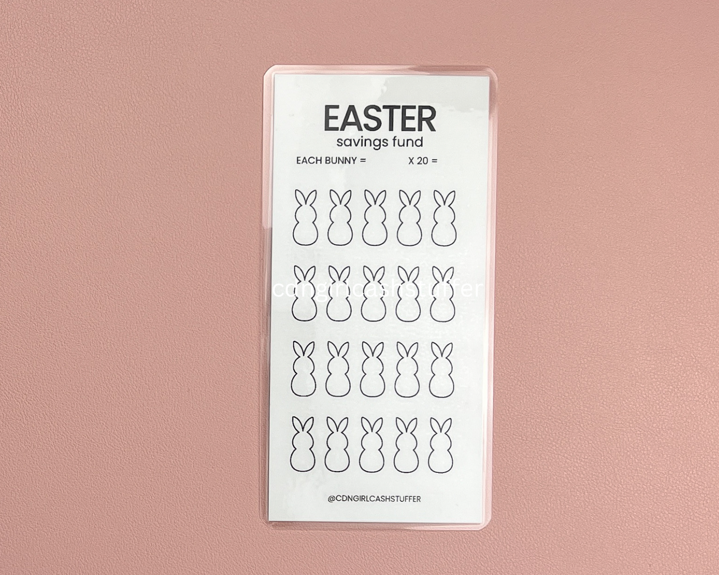 Easter Savings Challenge Tracker