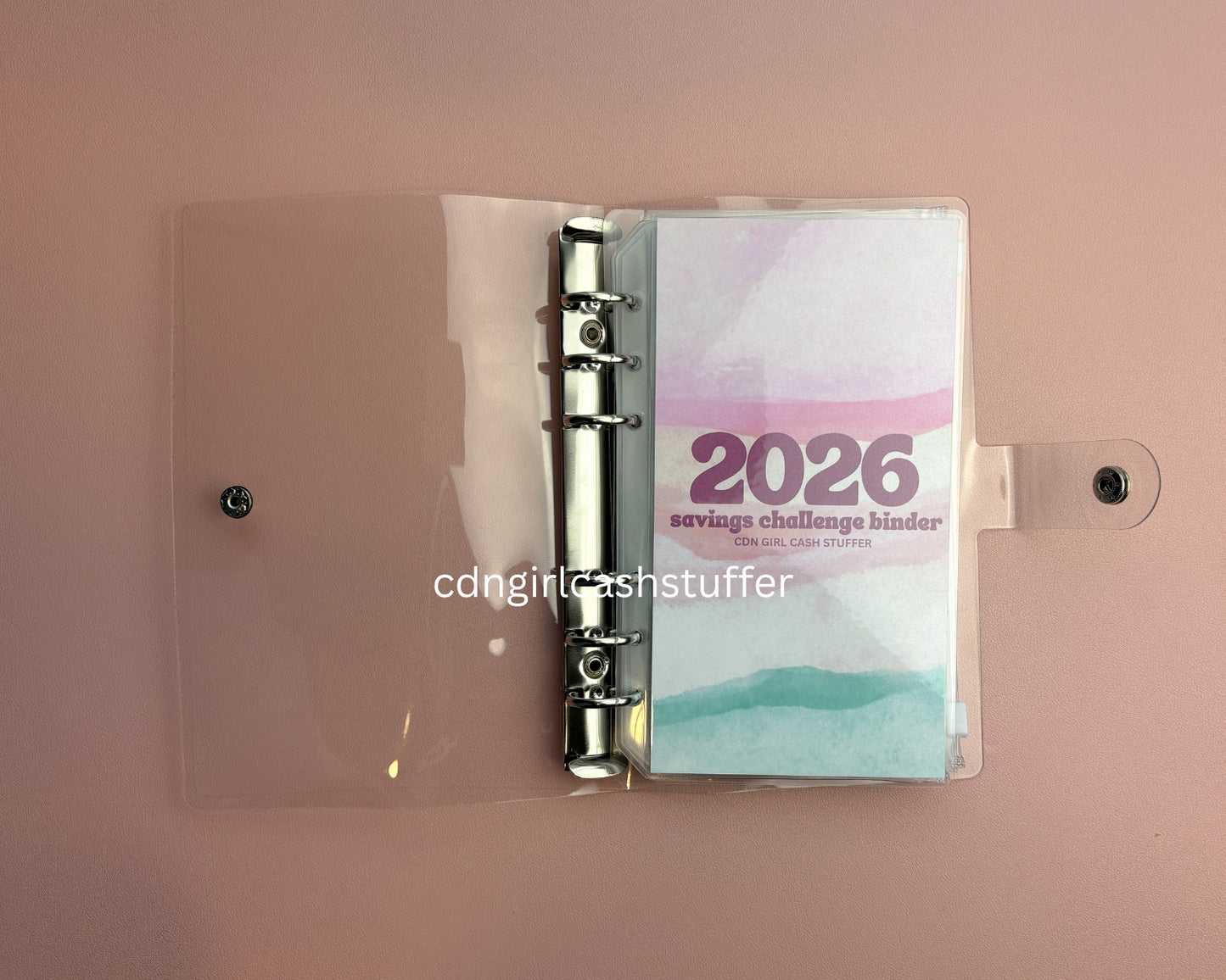 2026 Savings Challenge Binder