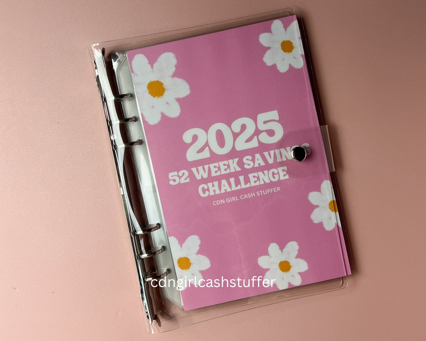 2025 52 Week Savings Challenge Binder