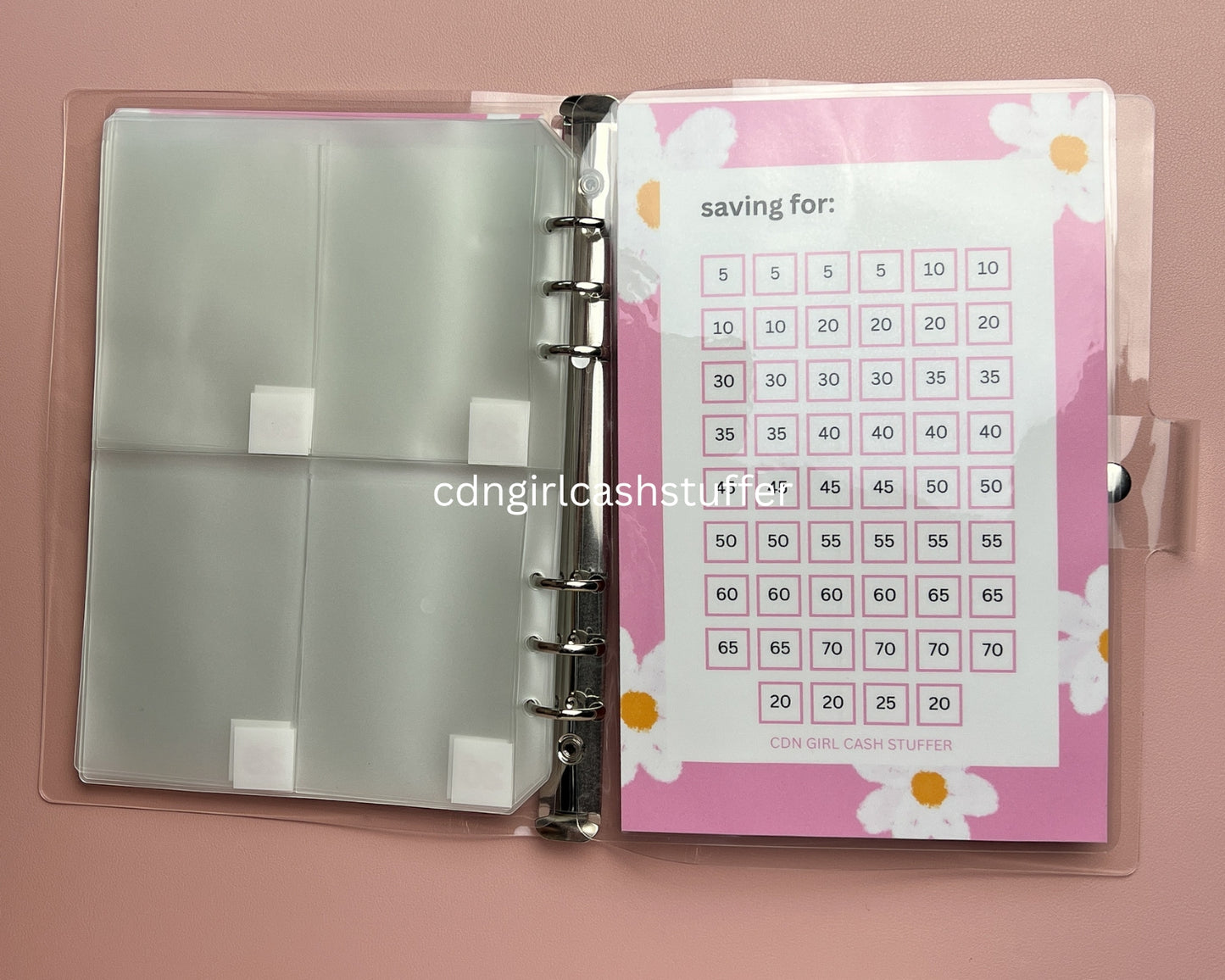 2025 52 Week Savings Challenge Binder