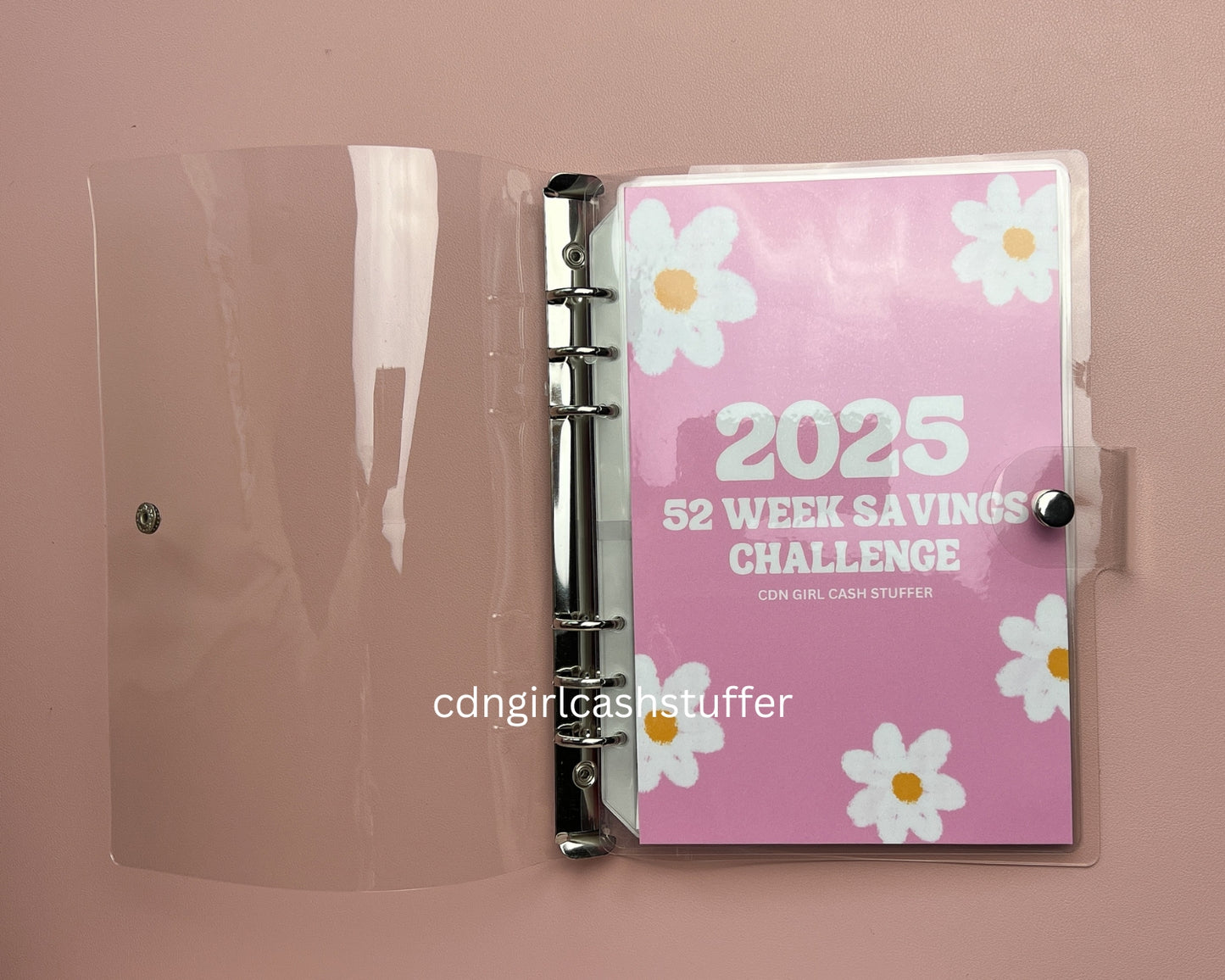 2025 52 Week Savings Challenge Binder