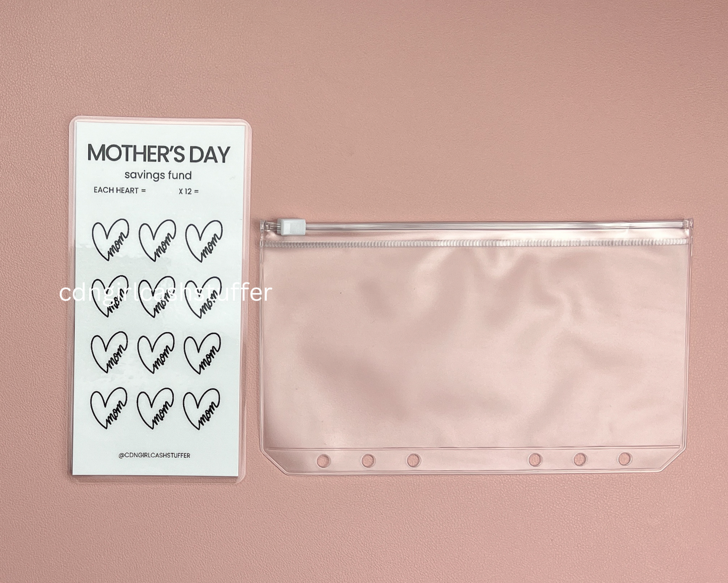 Mother's Day Savings Challenge Tracker