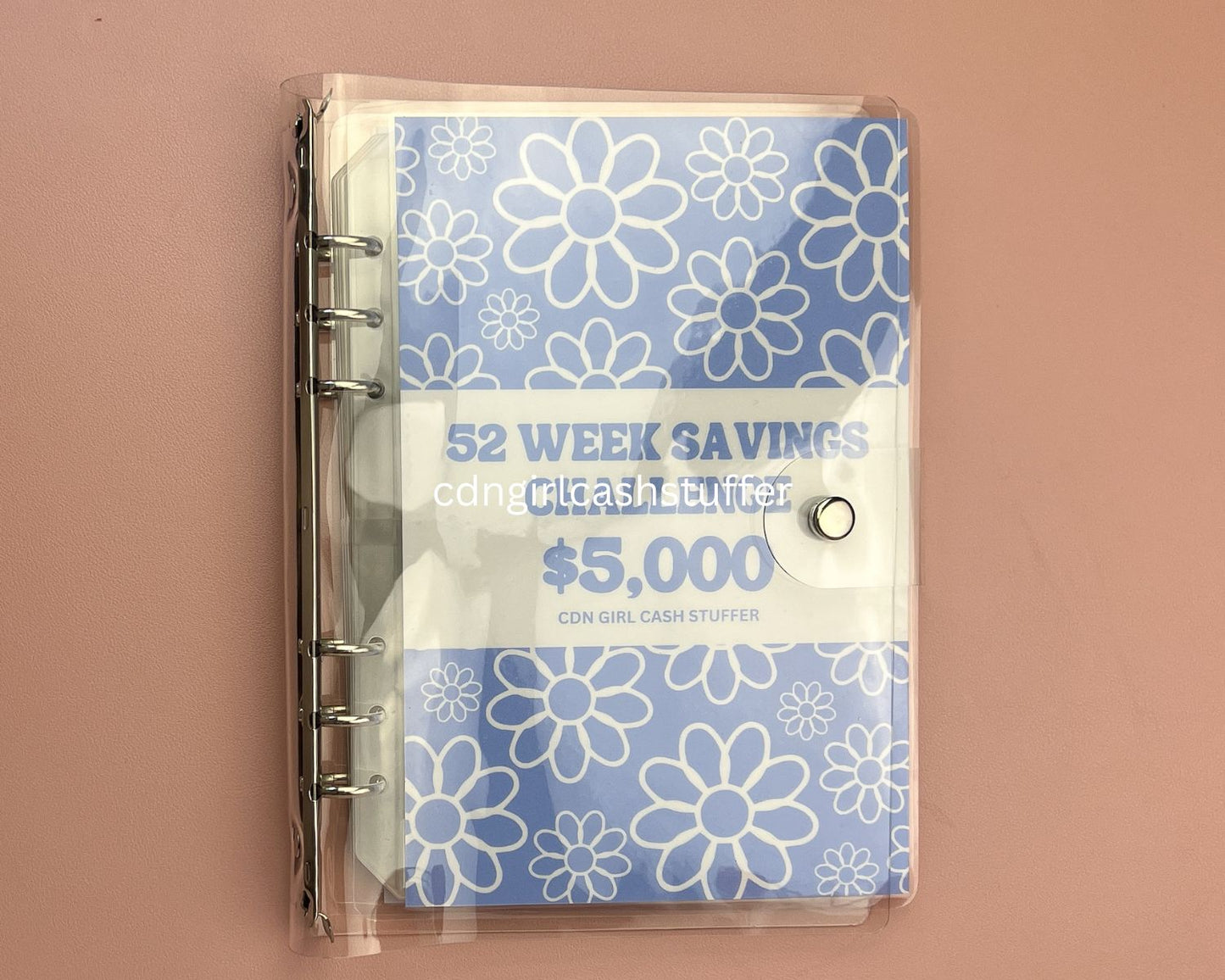 52 Week Savings Challenge Binder - $5,000